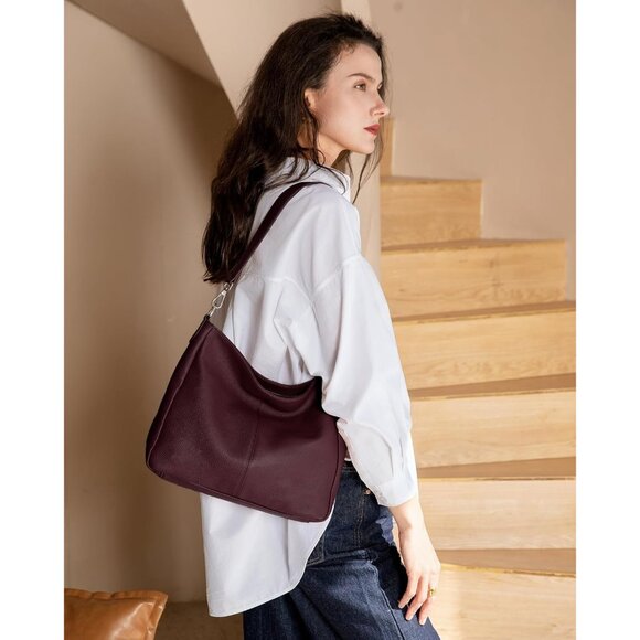 Luxury Genuine Leather Women's Handbag - Large Capacity & Stylish Design - Picture 2 of 7